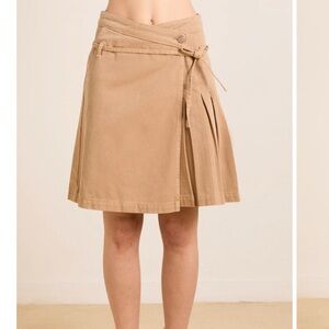 Damson Madder Kat Kilt in Tan - New with Tags - Size US 14